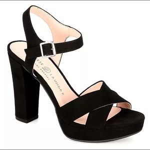 WOMEN'S CHINESE LAUNDRY Z-ALWAYS PLATFORM DRESS SANDALS/HEELS SIZE 5.5